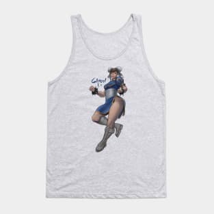 Chun Li Street Fighter Tank Top